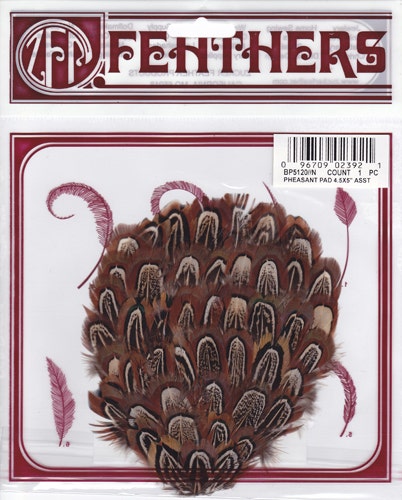 Almond Ringneck Feather Pad - Natural