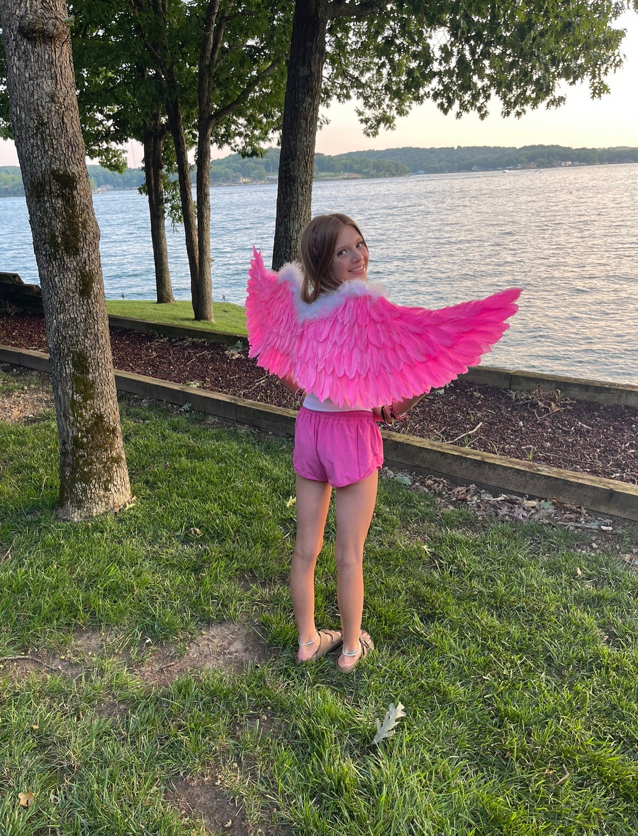 Cosplay Angel Wings 50"X16" - Pink