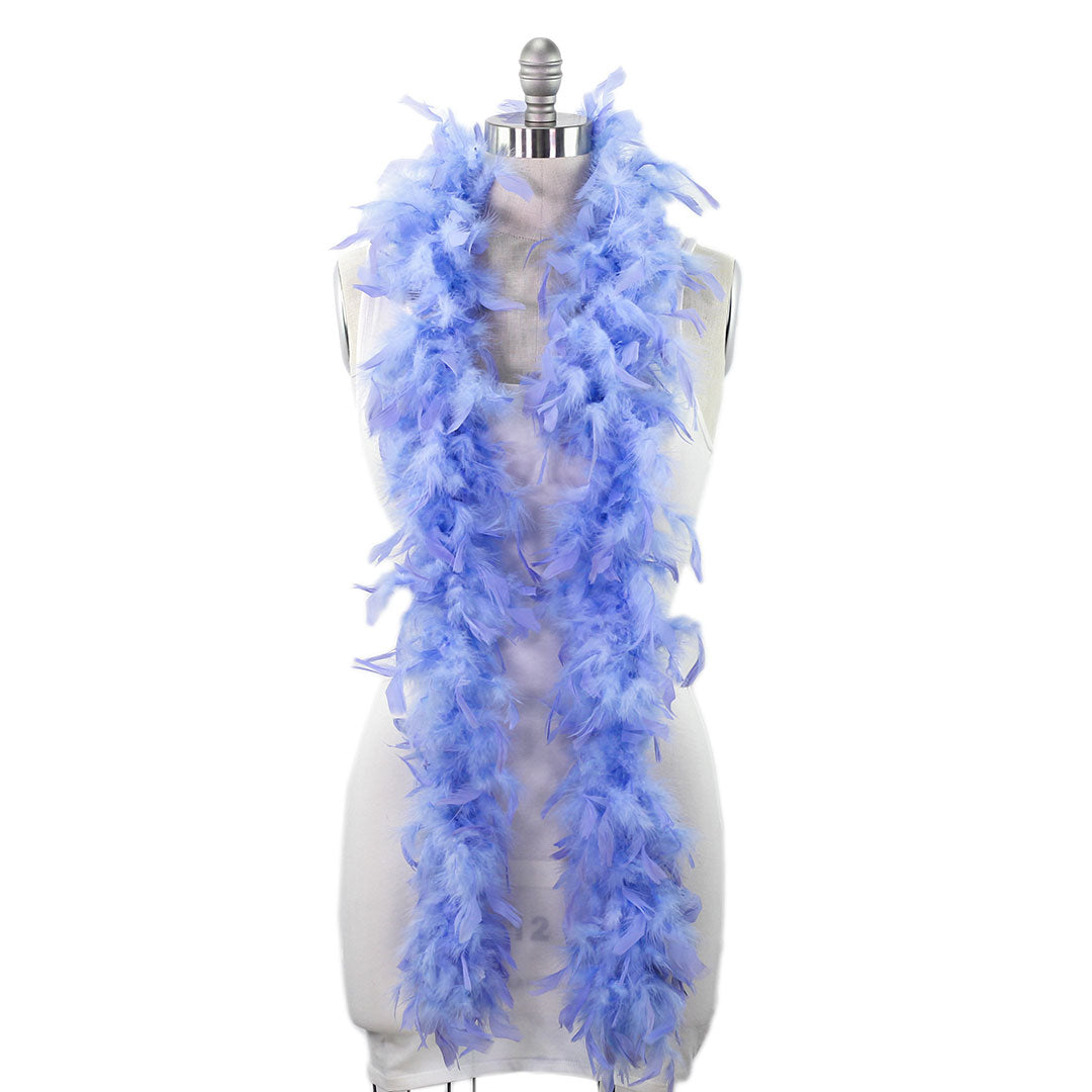 Chandelle Boas Solid Colors - Sky Blue