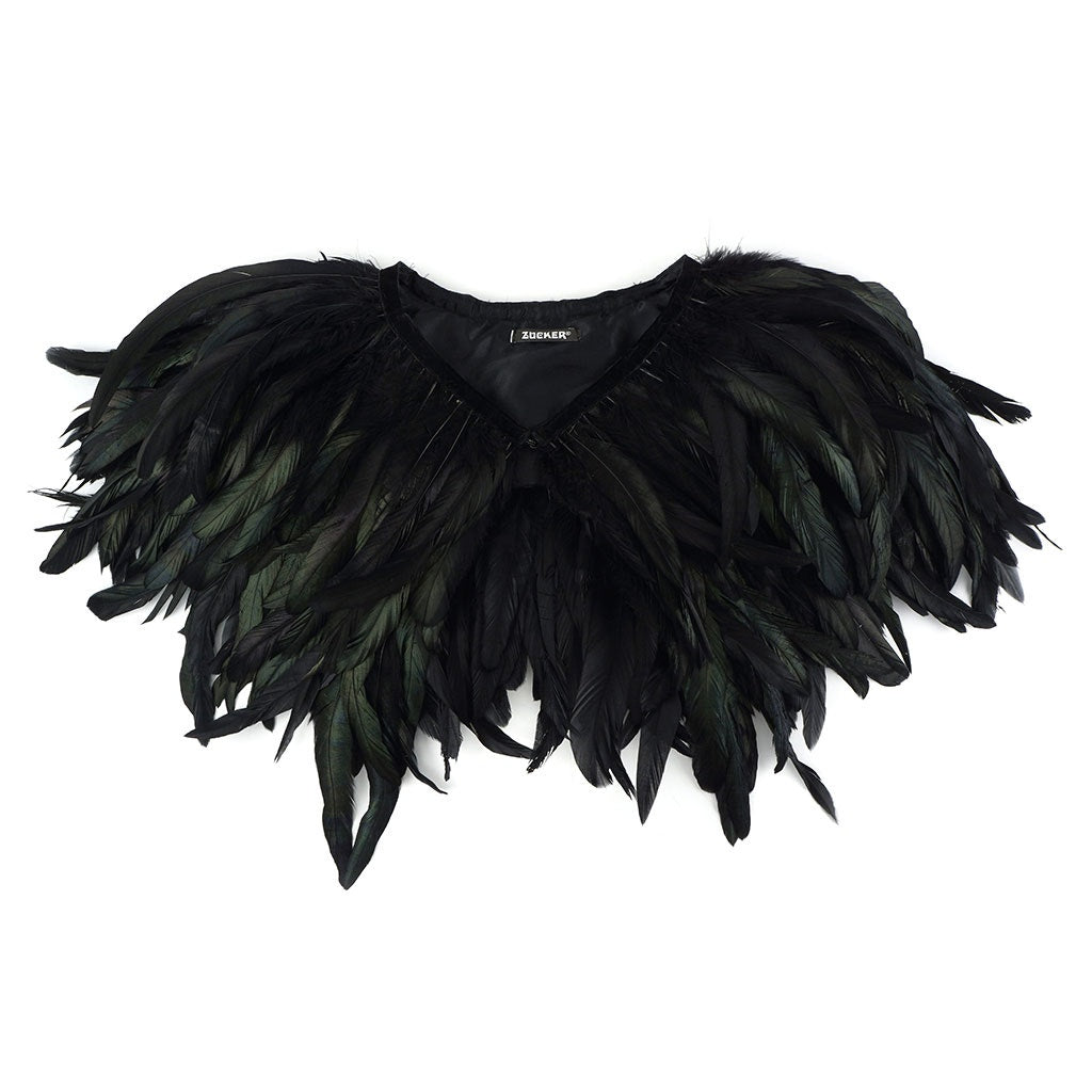 Black Feather Cape