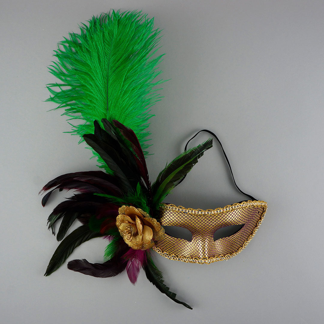 Ostrich Feathers 9-12" Drabs - Kelly