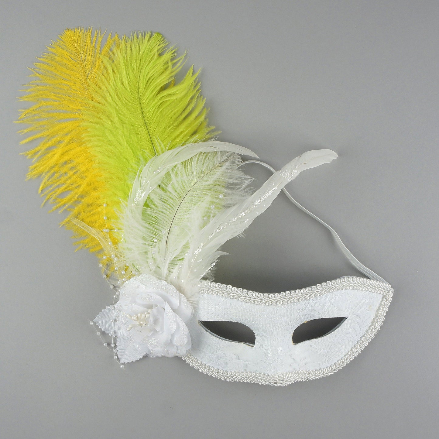 Ostrich Feathers 9-12" Drabs - Lime