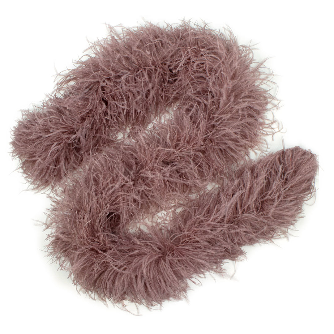 Mauve 6 Ply Ostrich Feather Boa