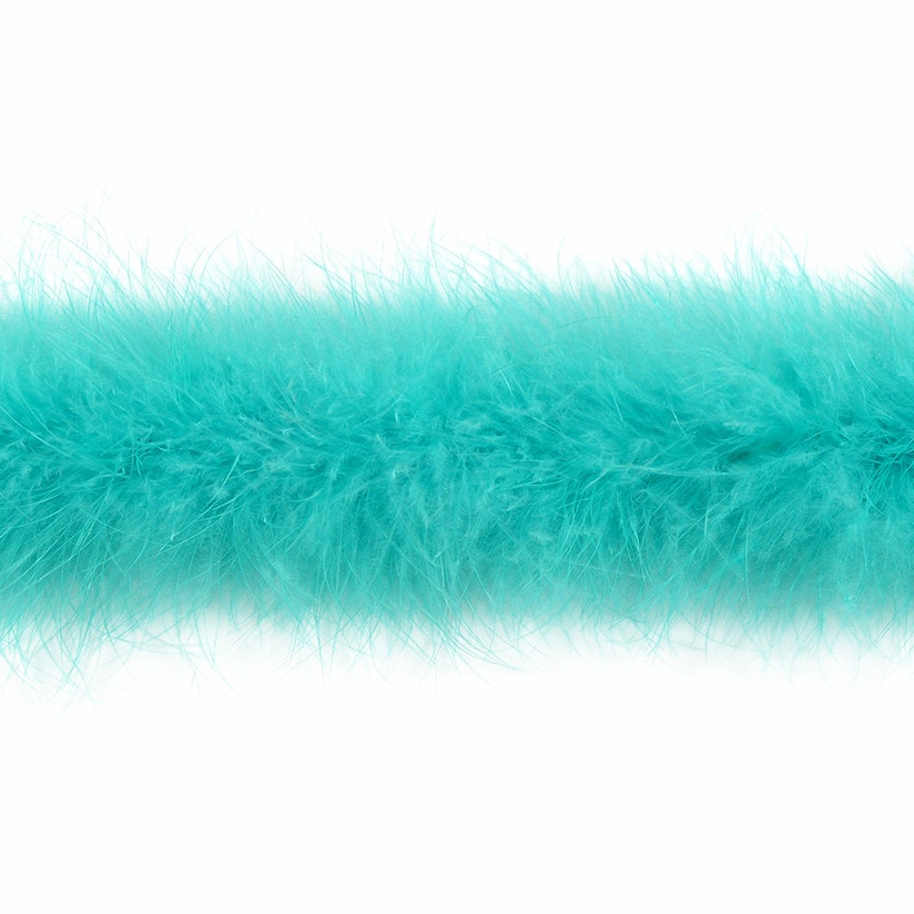 6 Ft. One Ply Ostrich Feather Boas Solid Colors 9 - Mint