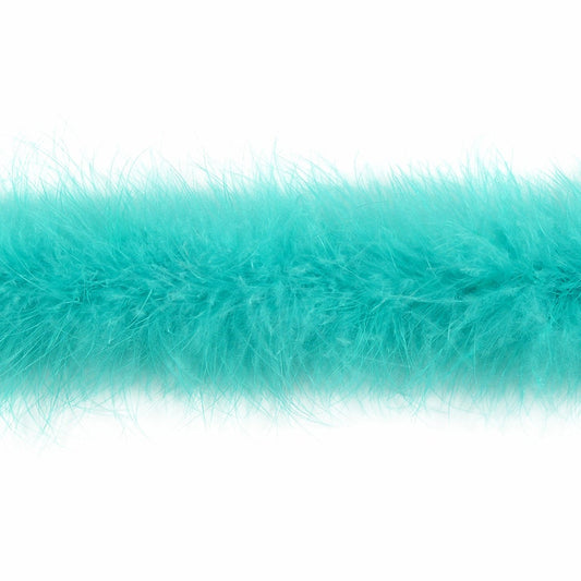 6 Ft. One Ply Ostrich Feather Boas Solid Colors 9" - Mint