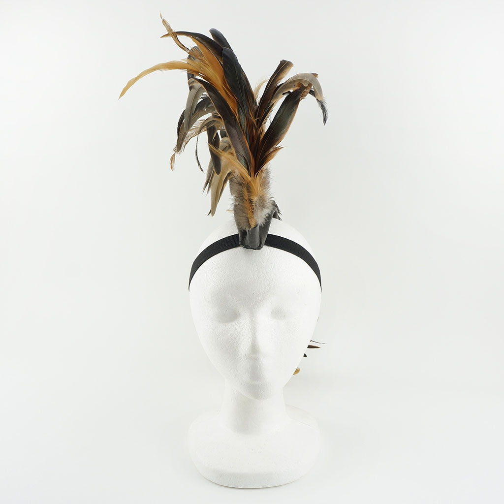 Natural Coque Feather Mohawk