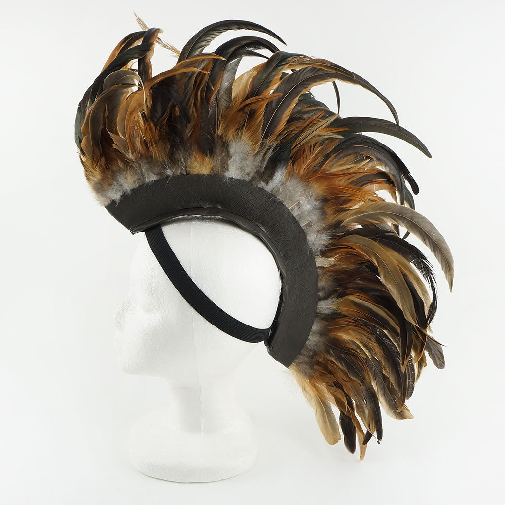 Natural Coque Feather Mohawk