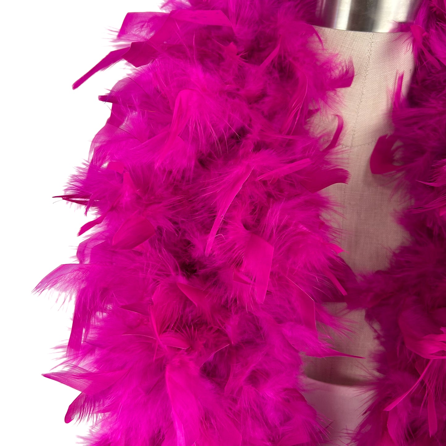 Chandelle Feather Boa - Heavyweight - Very Berry
