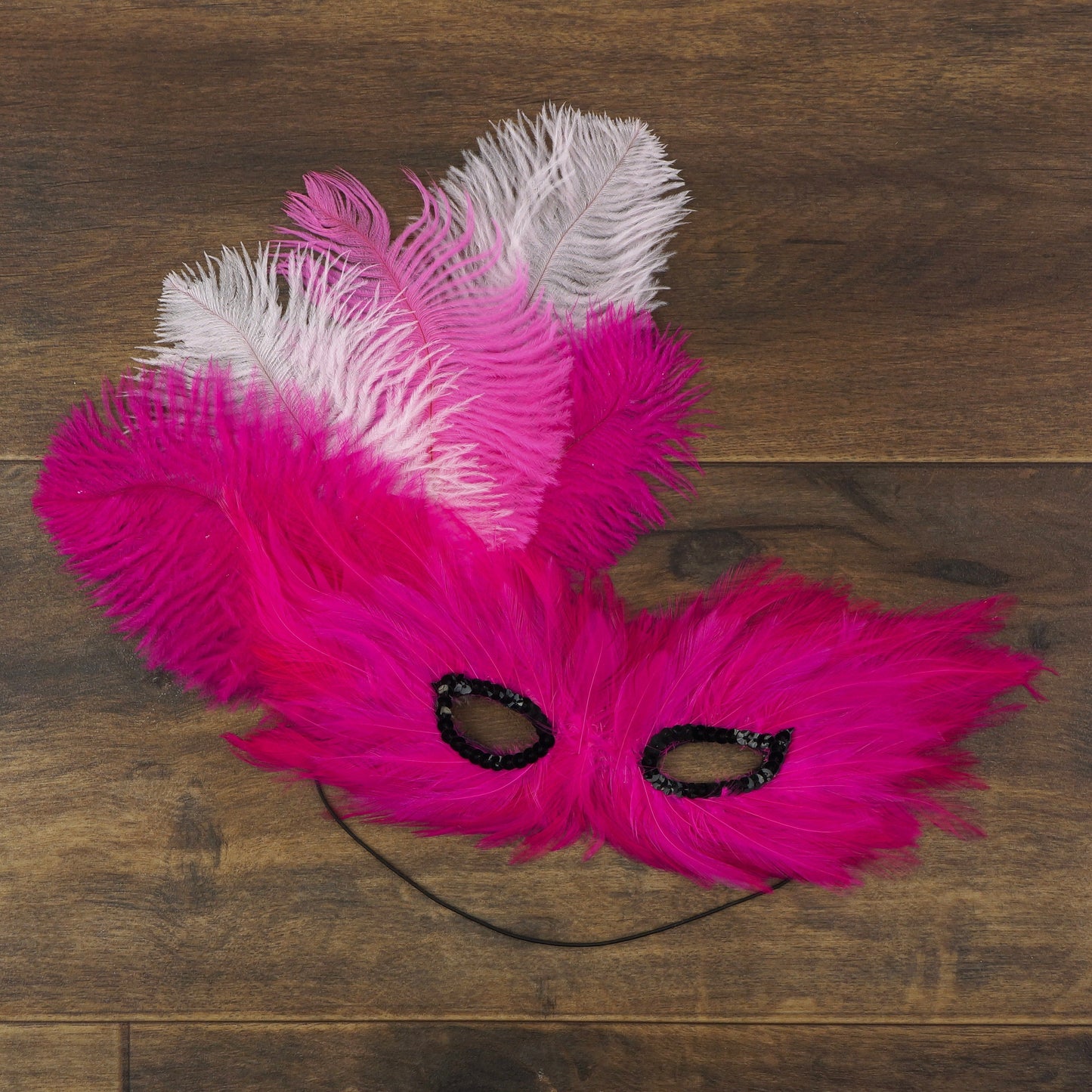 Ostrich Feathers 4-8" Drabs - Shocking Pink