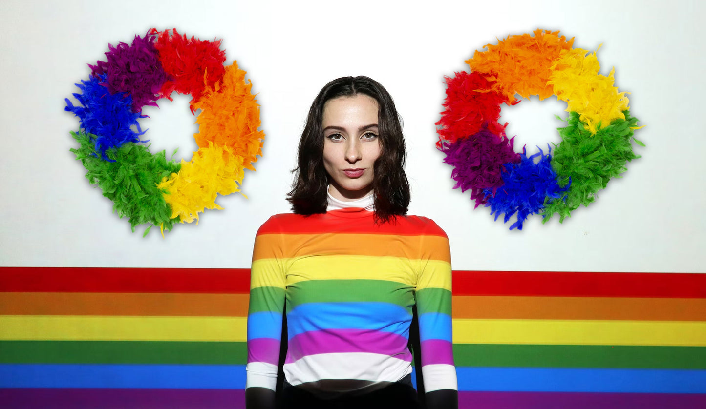Rainbow Pride Wreath