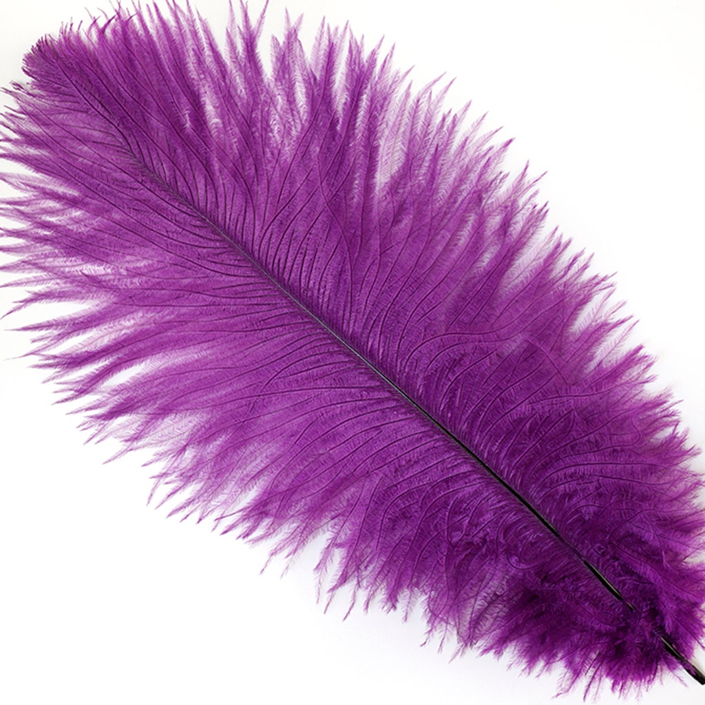 15 Yellow Feather Plume Mardi Gras Decoration Accessory
