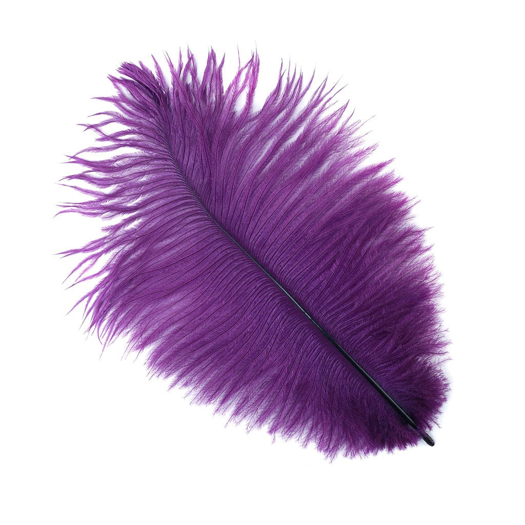 Ostrich Feathers 4-8" Drabs - Purple