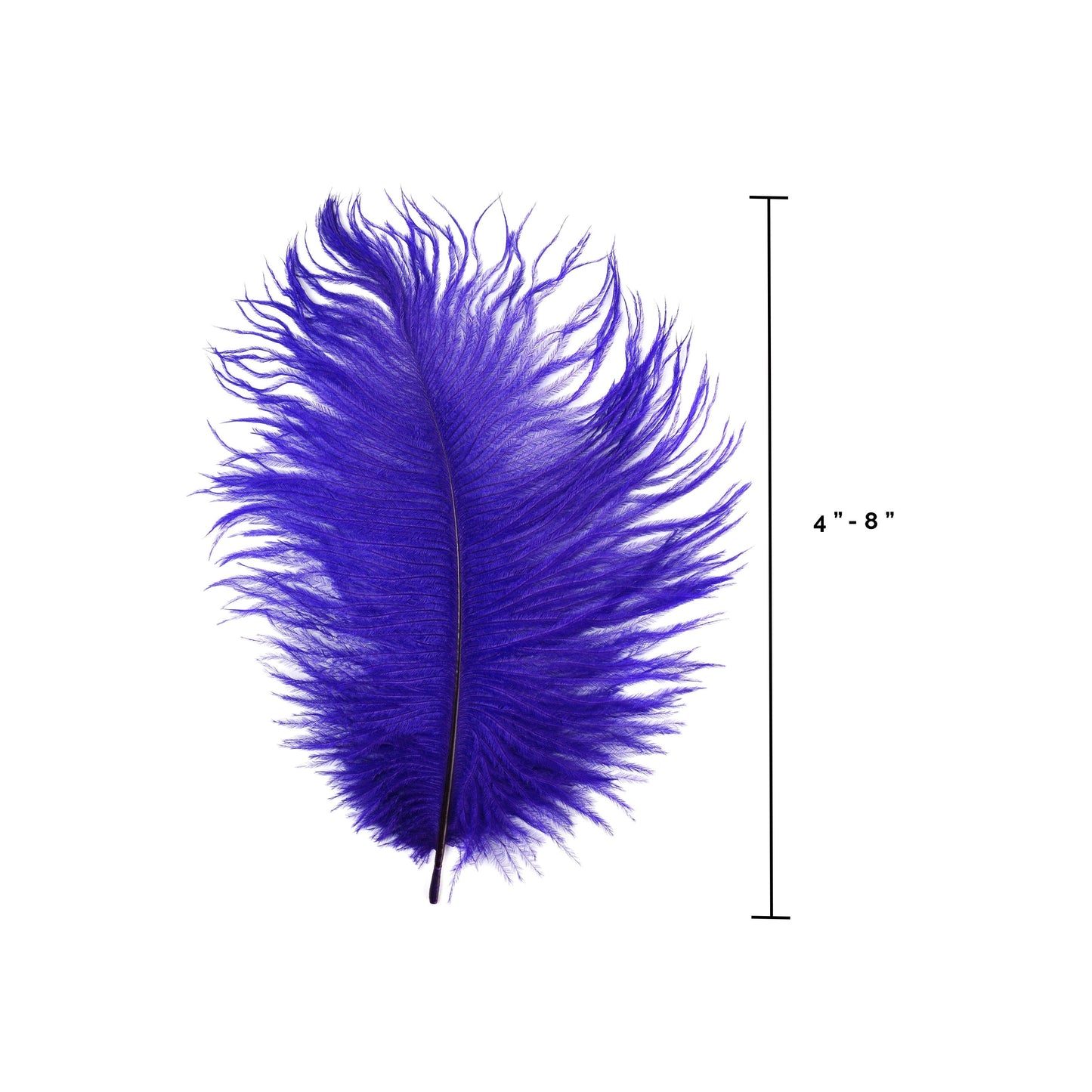 Ostrich Feathers 4-8" Drabs - Regal