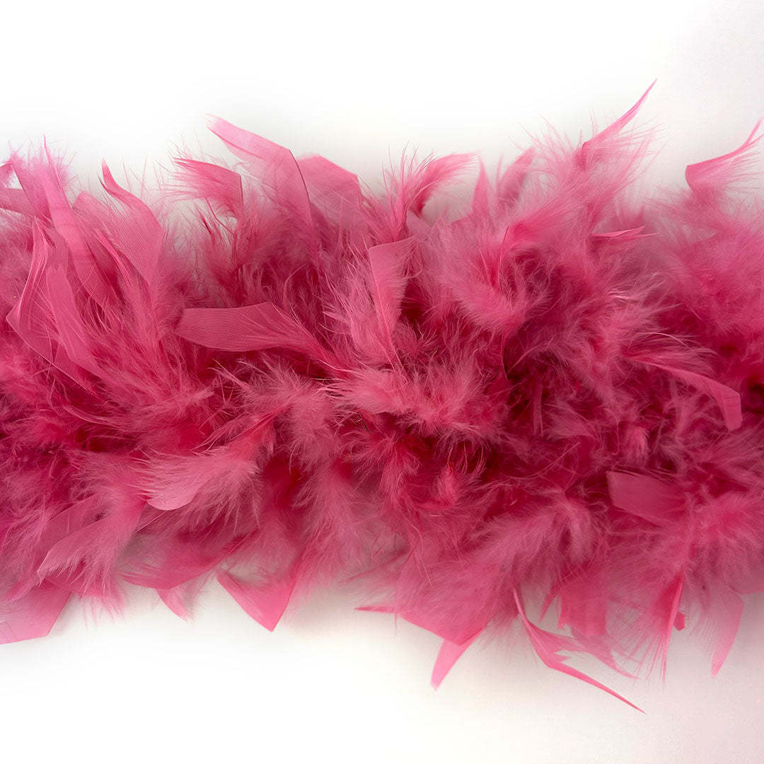 Chandelle Feather Boa - Medium Weight - Raspberry Sorbet