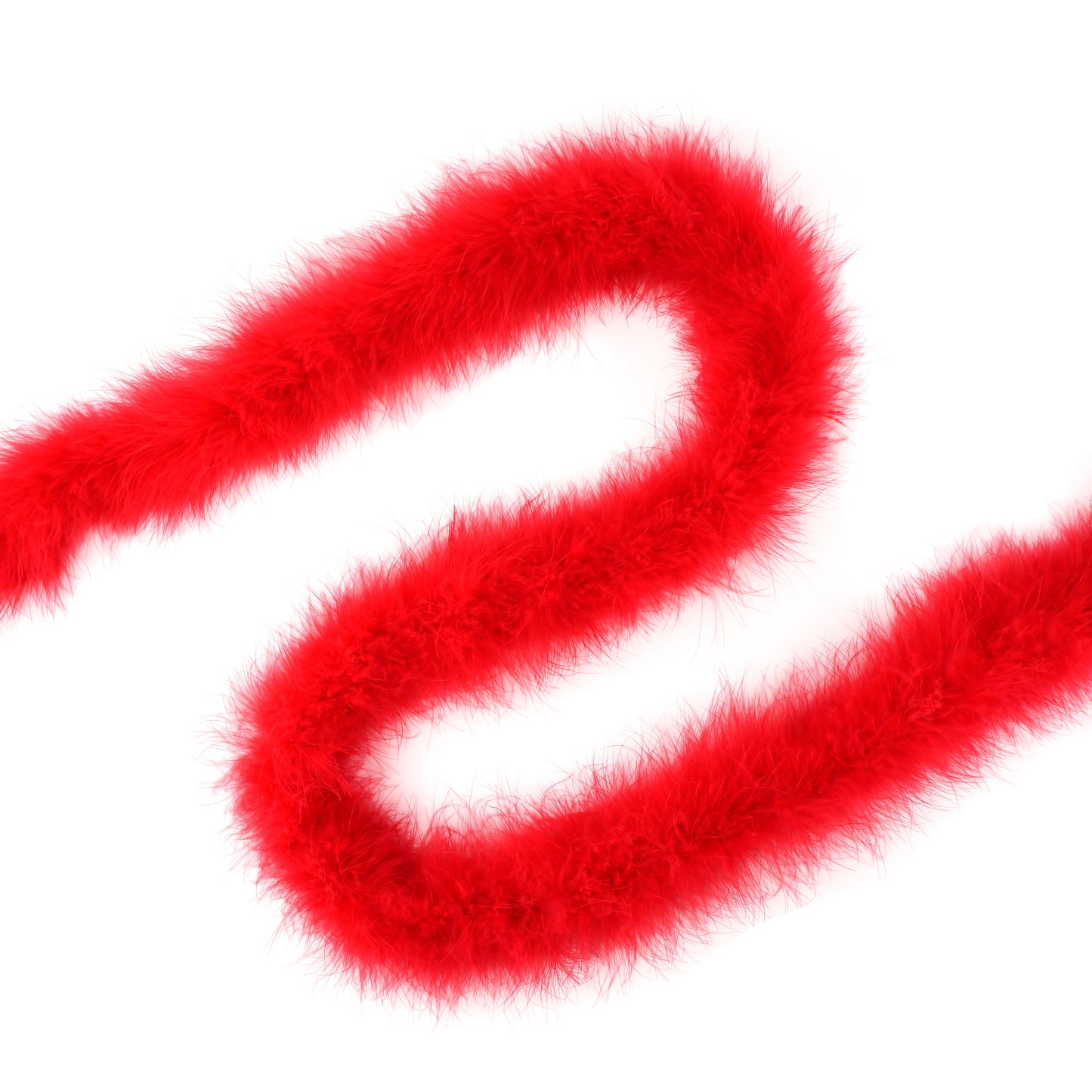 Full Marabou Feather Boa - Red