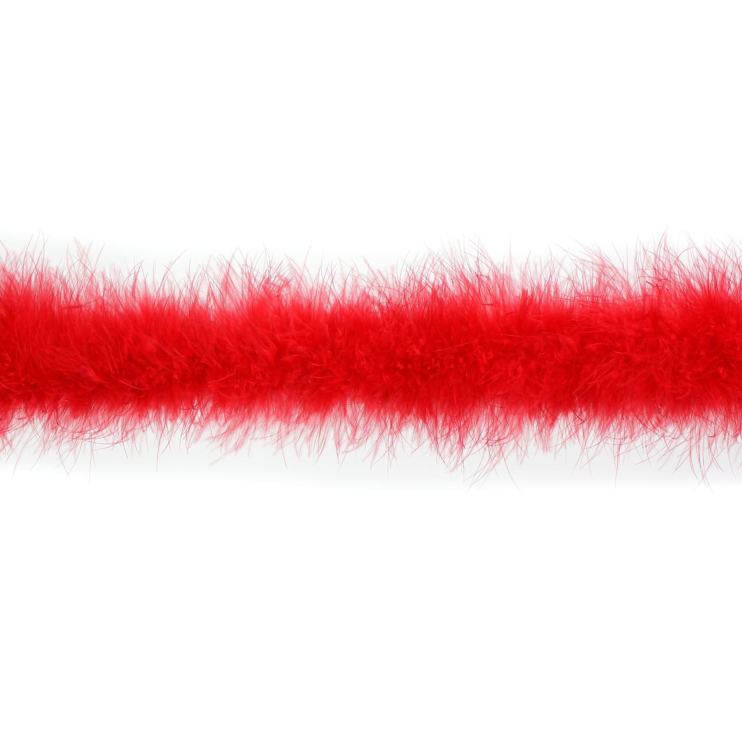 Full Marabou Feather Boa - Red