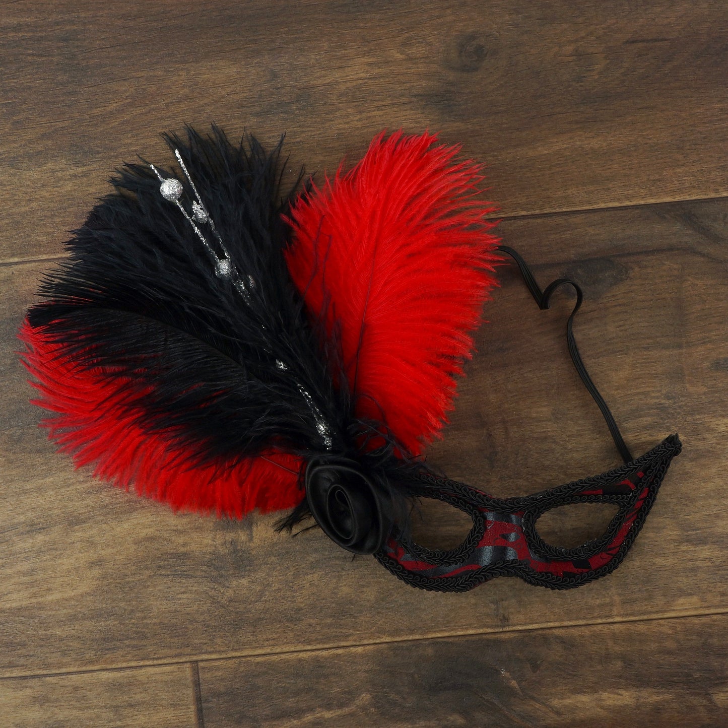 Ostrich Feathers 4-8" Drabs - Red