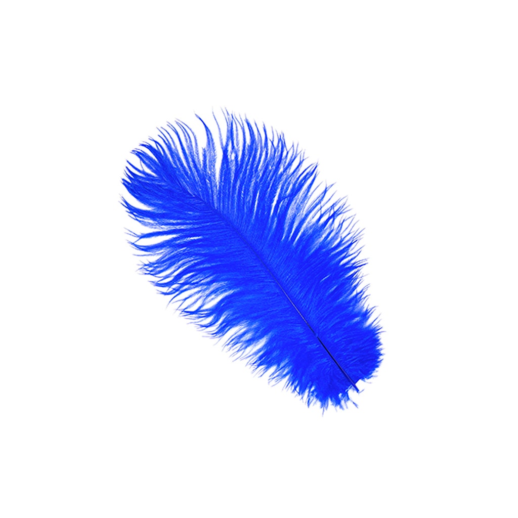 Ostrich Feathers 9-12" Drabs - Royal