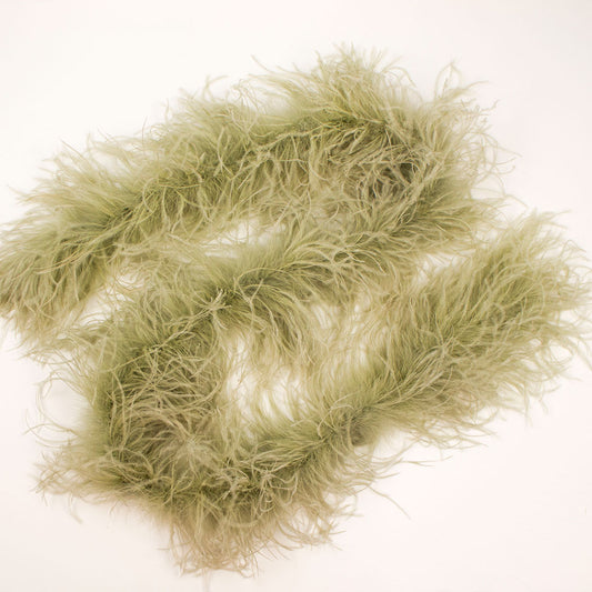 Sage Green 2 Ply Ostrich Feather Boa