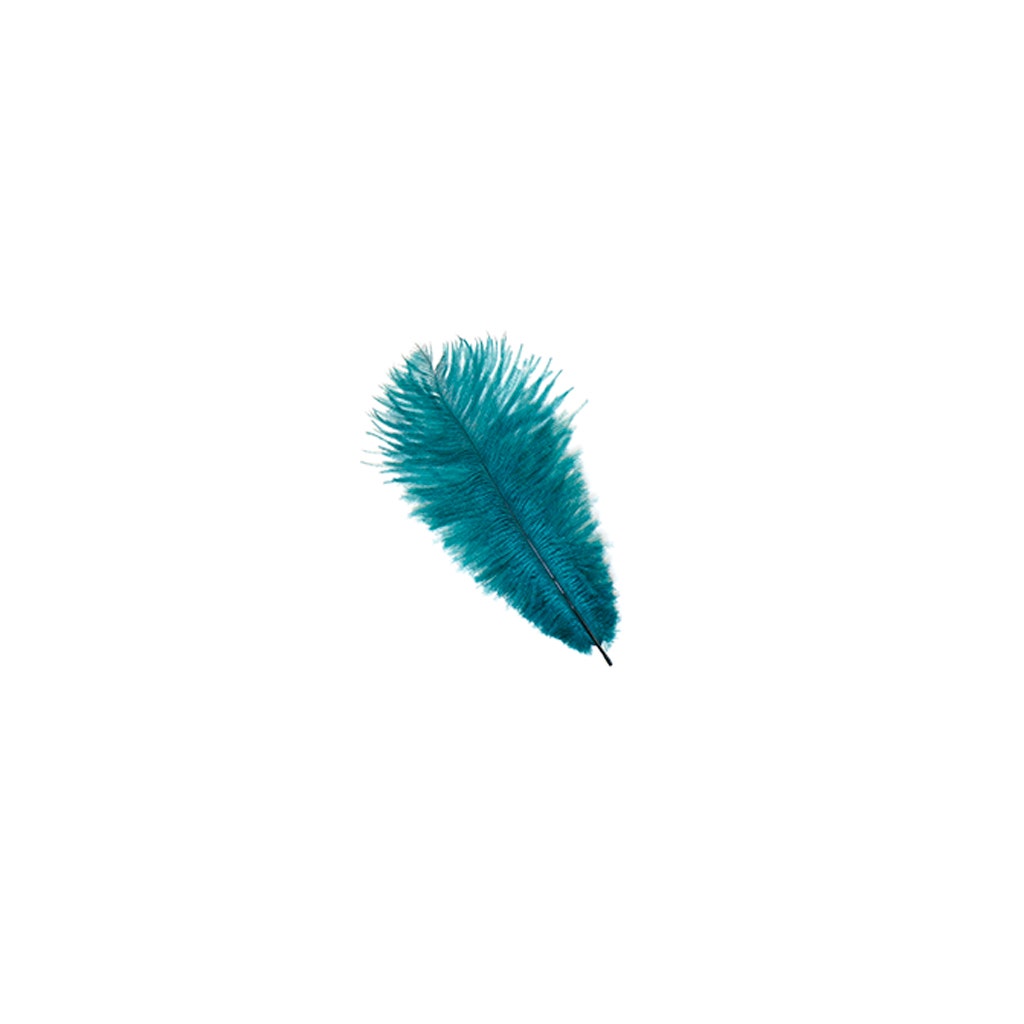 Ostrich Feathers 4-8" Drabs - Teal