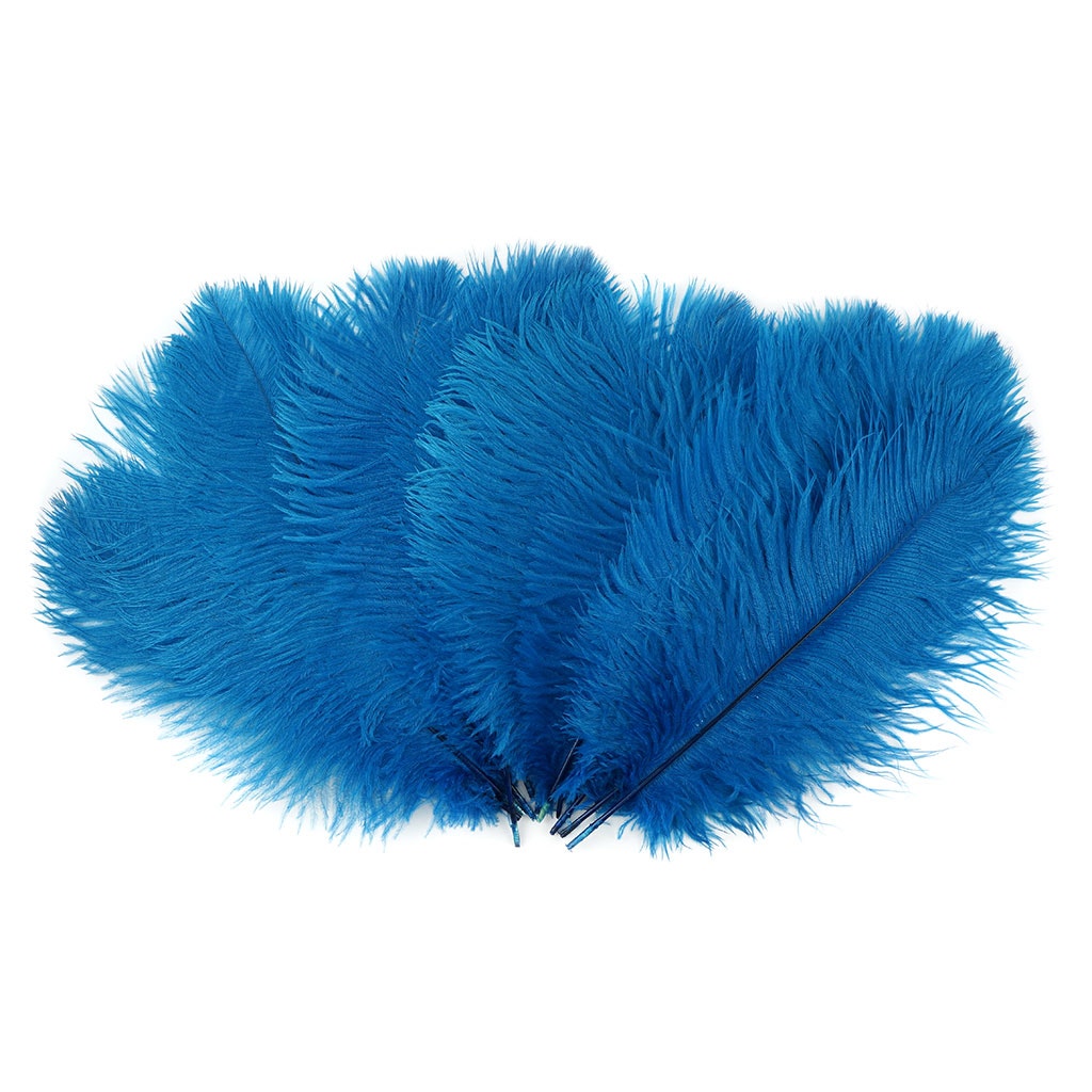 Ostrich Feathers 13-16" Drabs - Dark Turquoise
