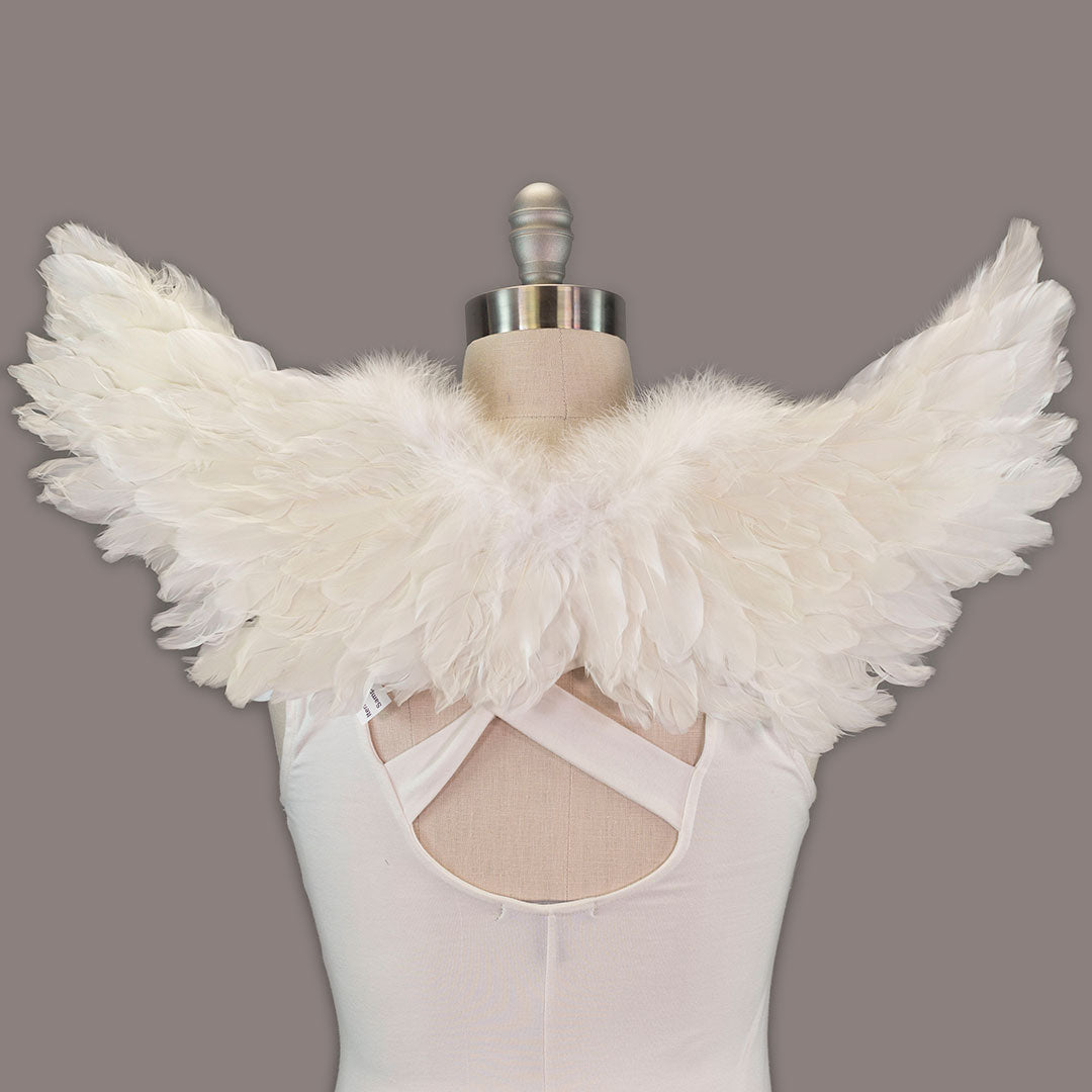 Small White Angel Wings