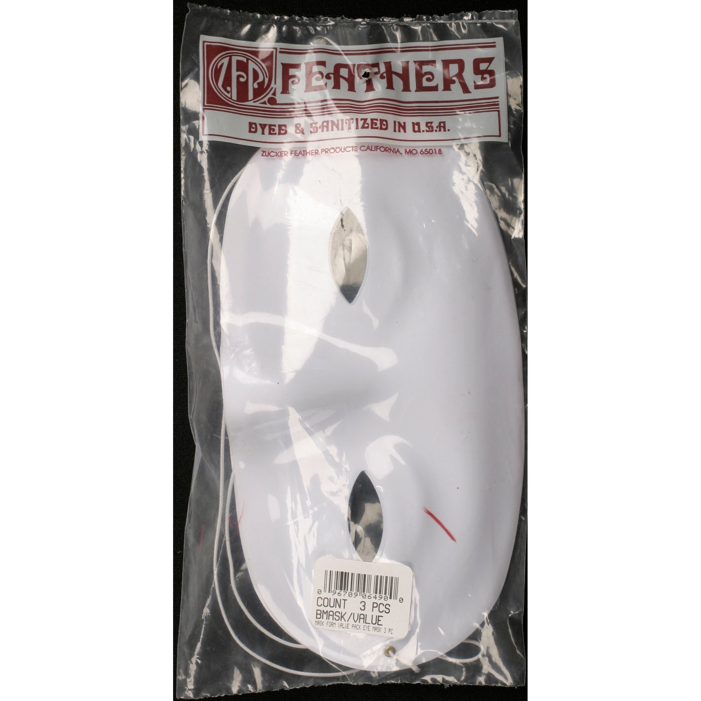 Mask Form Half Face Value - White