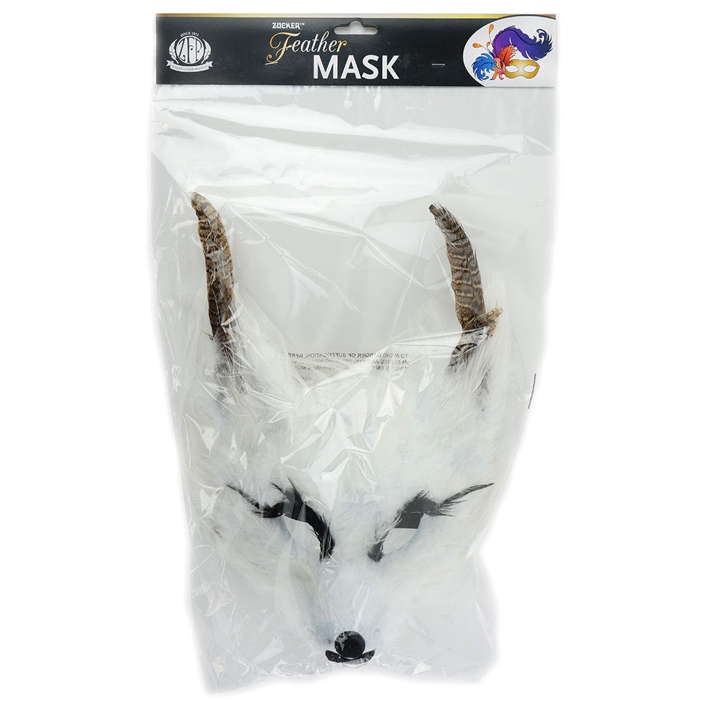 Wolf Mask Natural White