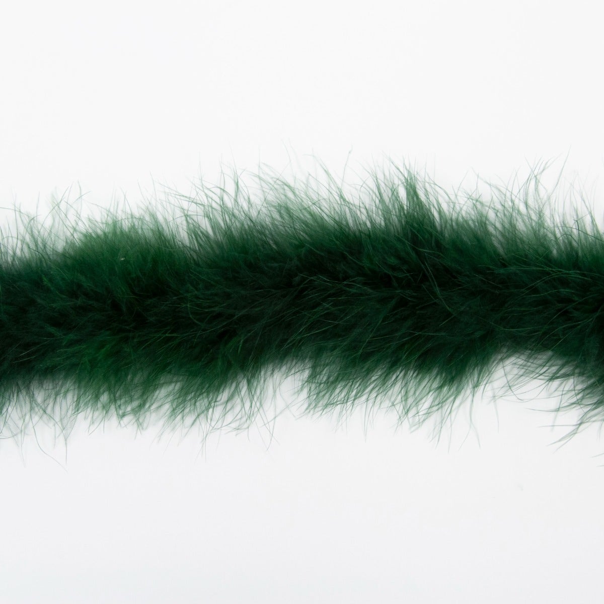 Marabou Feather Boa - Mediumweight - Forest Green