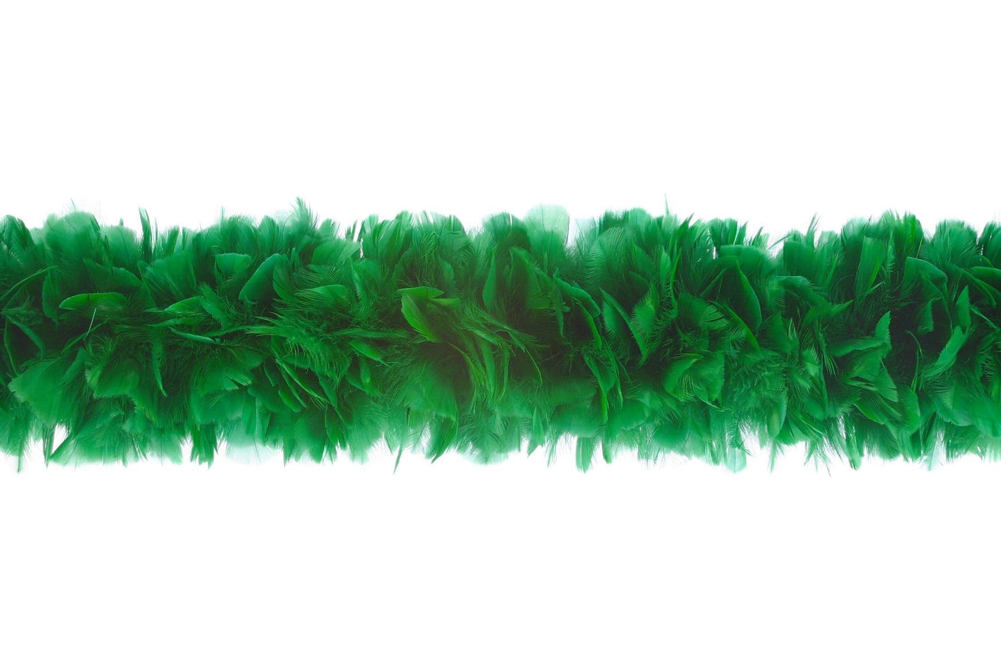 Turkey Feather Boa 8-10" - Kelly