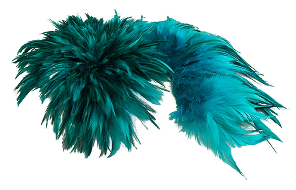 Rooster Saddle-Dyed Furnace 1YD - Dark Aqua