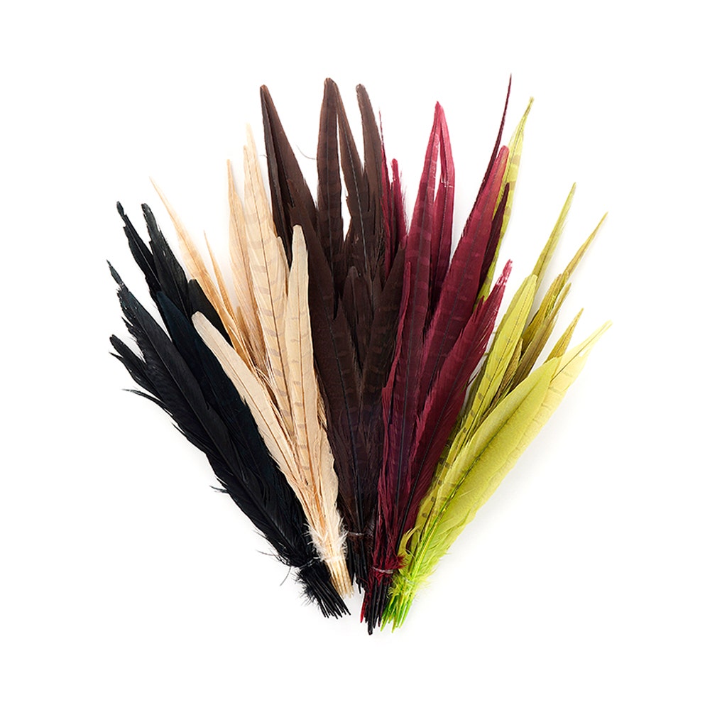 Natural Pheasant Tails Assorted Feather