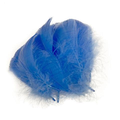 Goose Nagoire Loose Feathers 4-6" - Light Turqouise