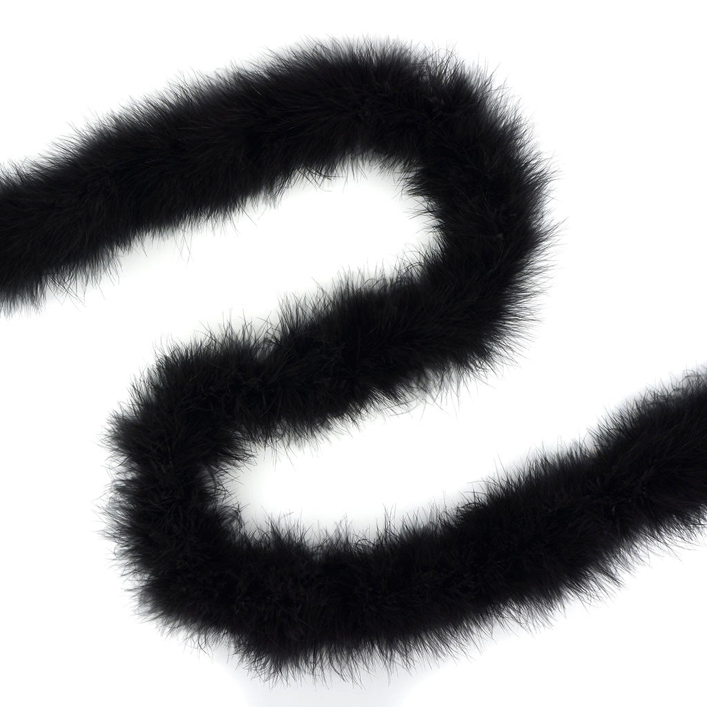 Extra Thick Marabou Feather Boa - Black –  by Zucker  Feather Products, Inc.