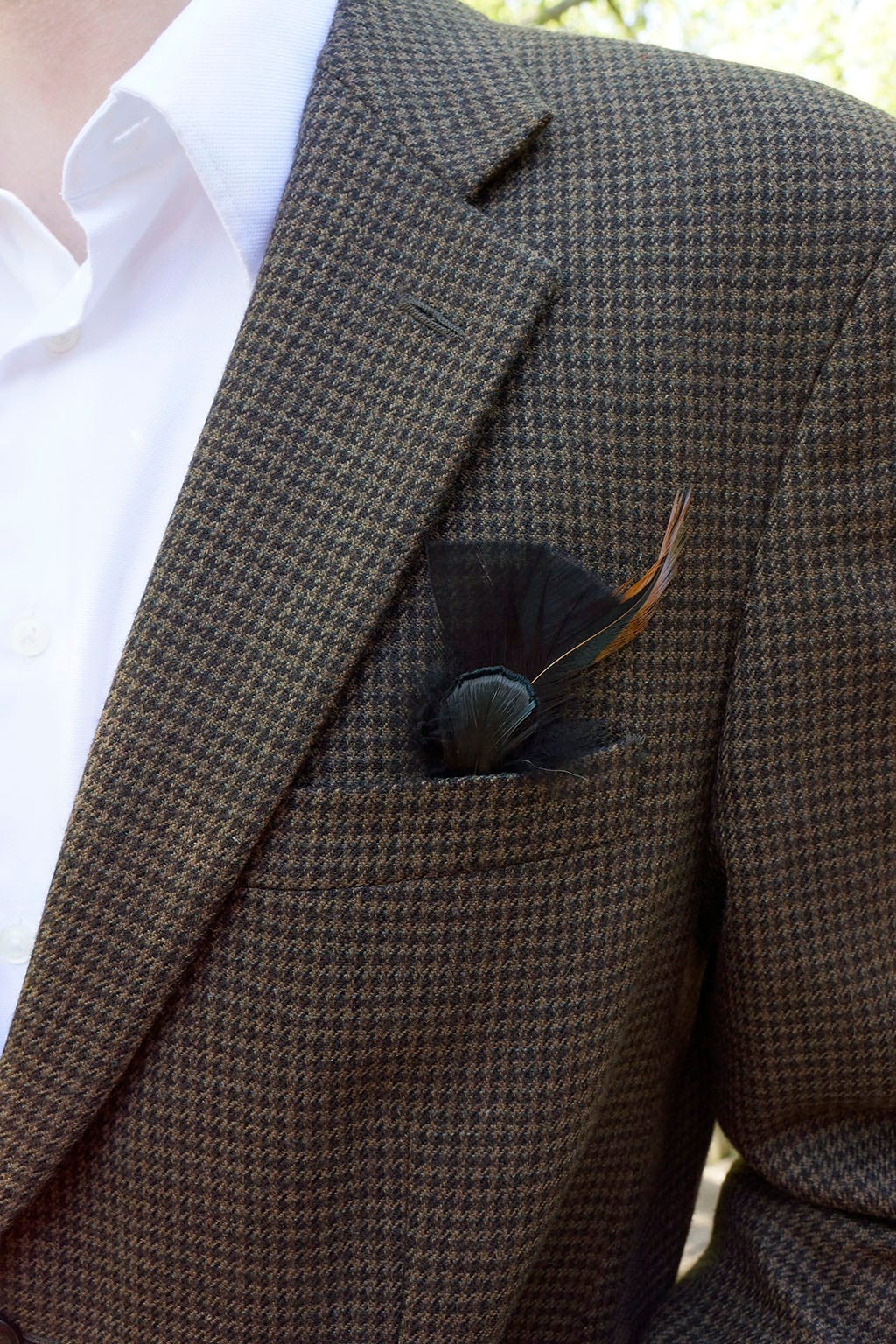 Pheasant-Turkey-Hackle Feather Hat Trims