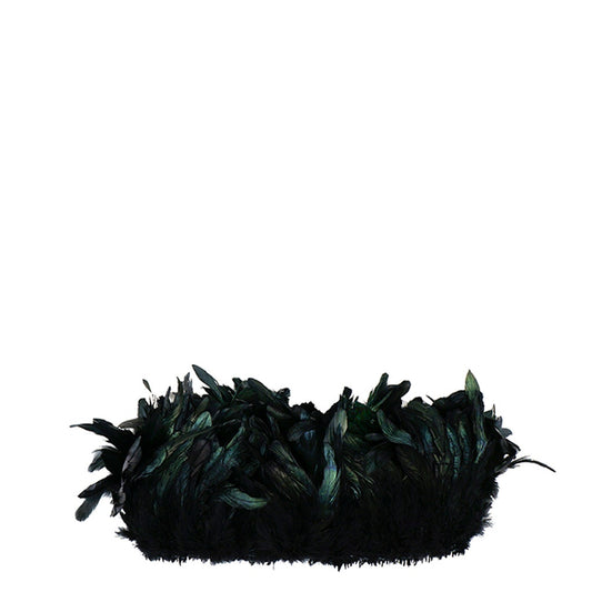 Rooster Coque Tails Feathers Dyed Over Half Bronze 3-6" [1/4 LB Bulk]