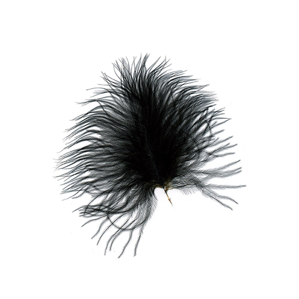 Turkey Marabou Dyed - Black