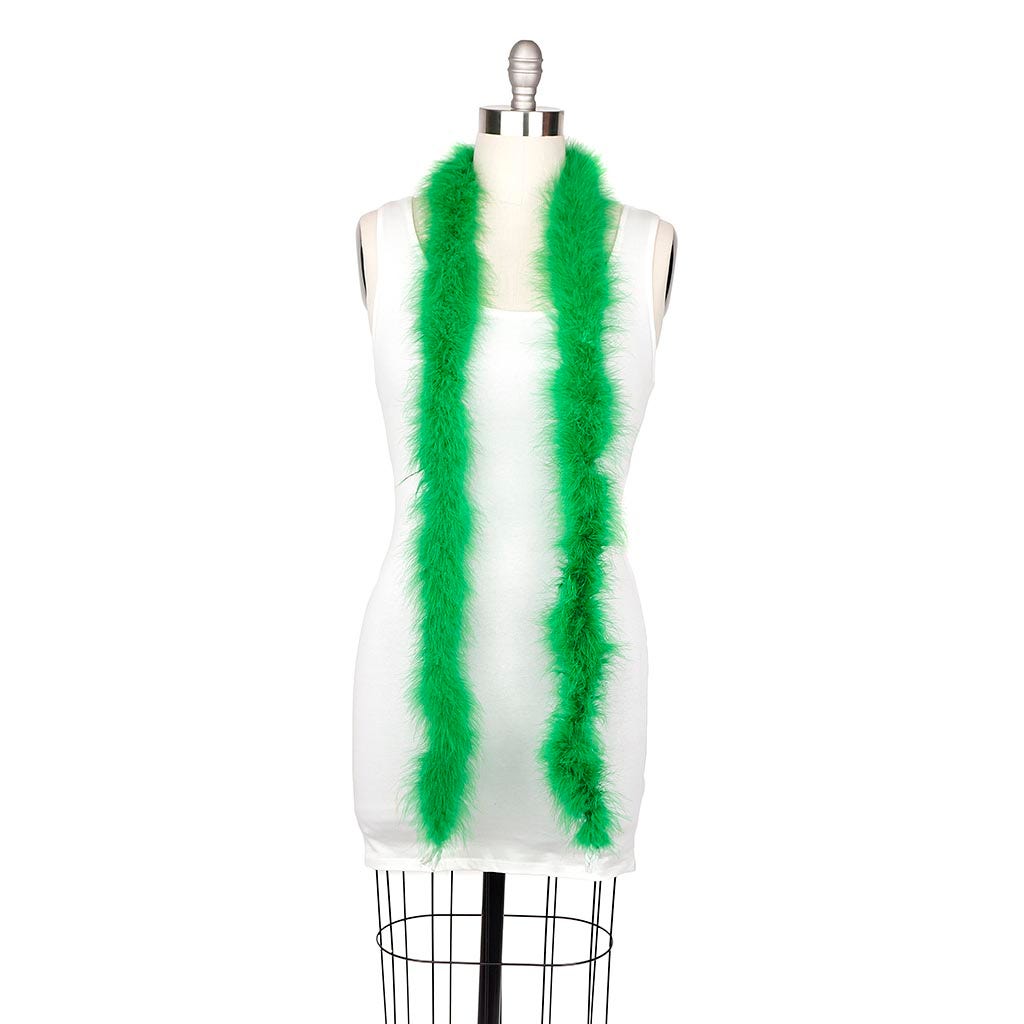 Marabou Feather Boa - Mediumweight - Kelly