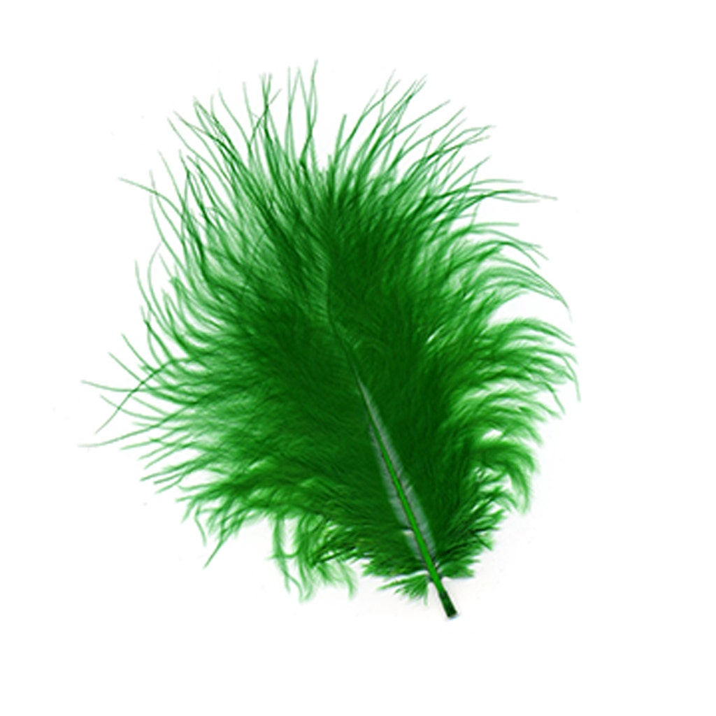 Green Turkey Plumage Feathers - Bulk lb