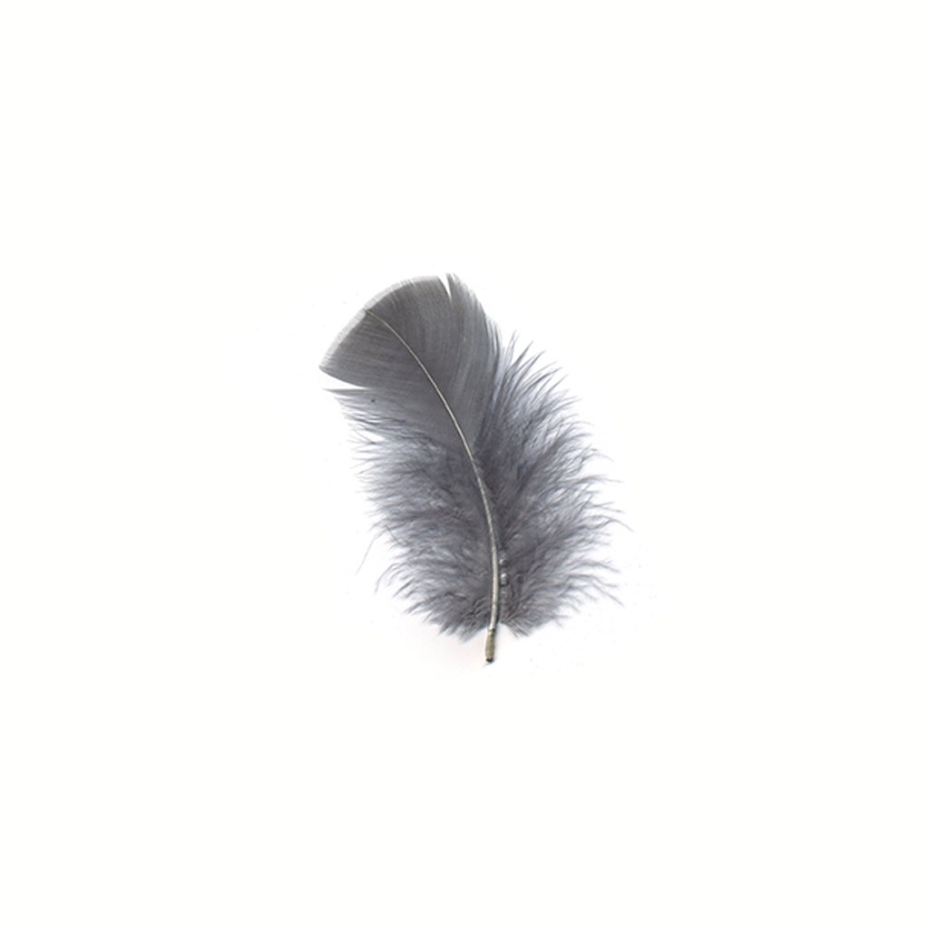 Loose Turkey Plumage Feathers 3-5" - Blue Dunn