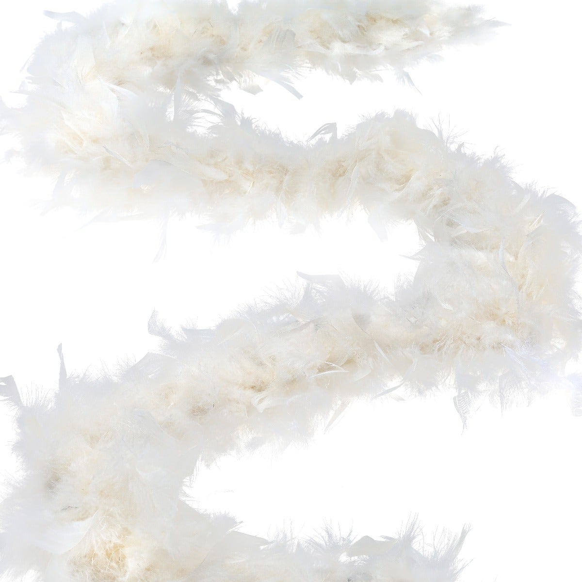 Chandelle Medium Weight Boa White