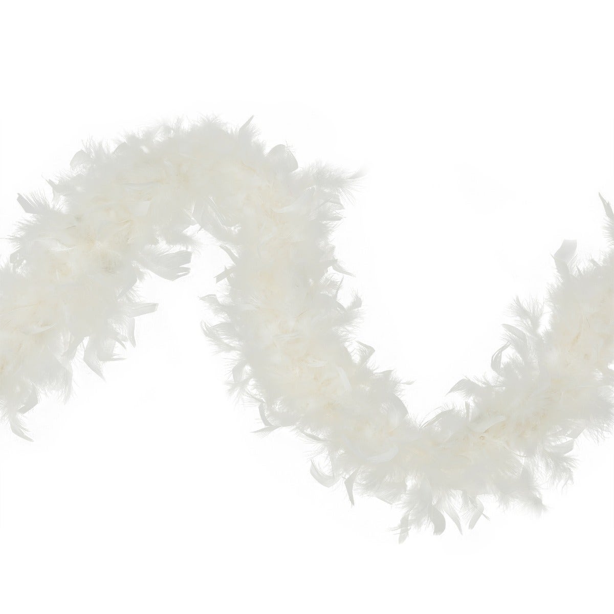 Chandelle Feather Boa - Medium Weight - Ivory