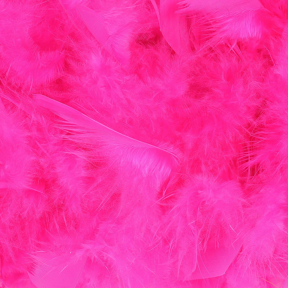 Chandelle Feather Boa - Heavyweight - Shocking Pink