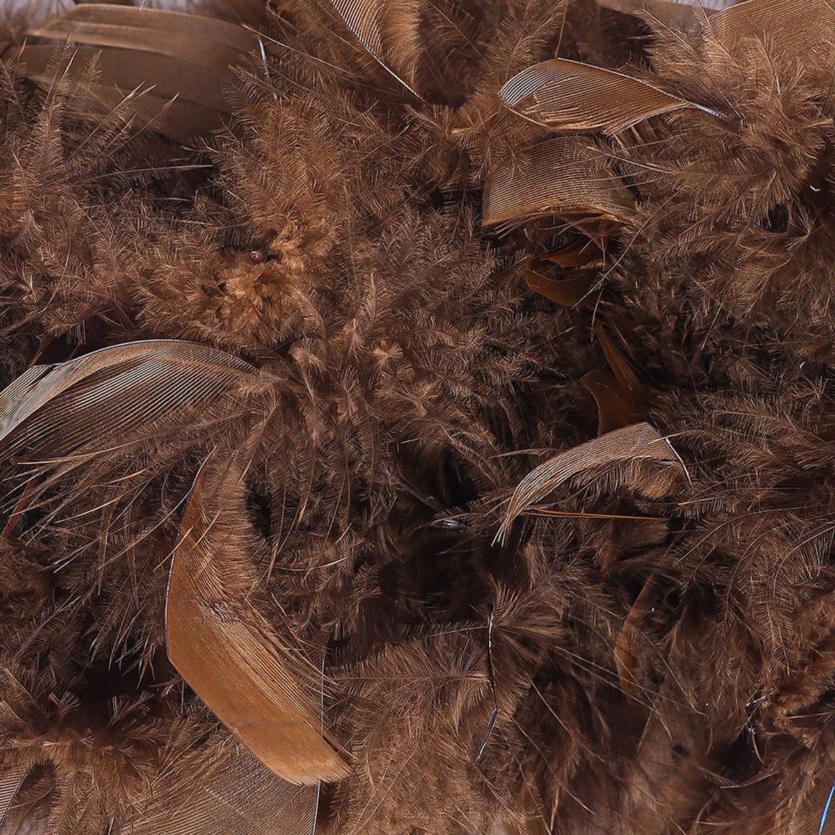 Chandelle Feather Boa - Heavyweight - Brown