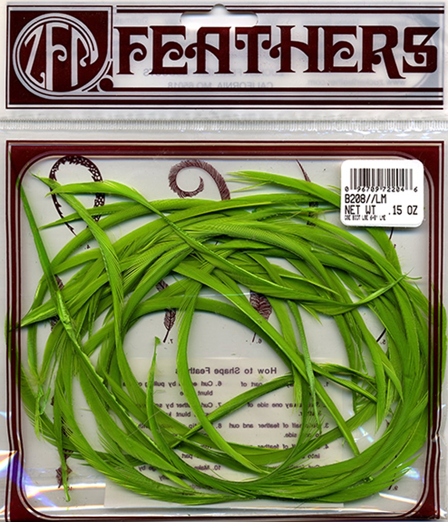 Loose Goose Biots Dyed - Lime