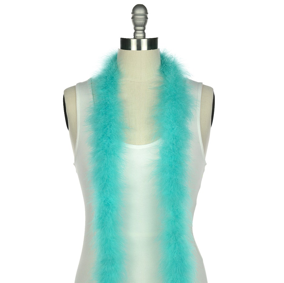 Marabou Feather Boa - Mediumweight - Mint