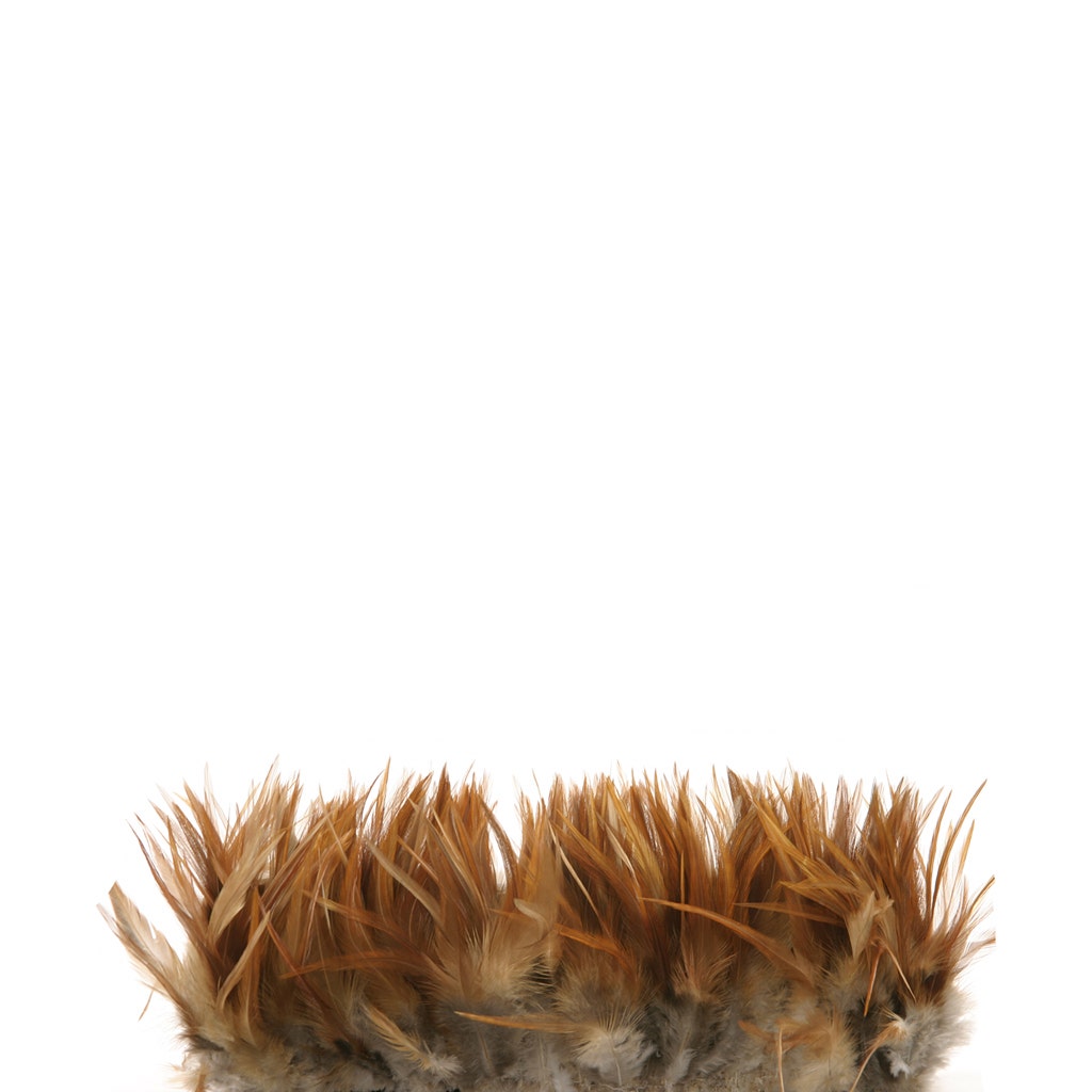 Rooster Hackle - Furnace - Natural - 4 - 6"