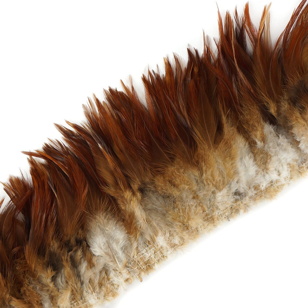 Rooster Saddle-Natural Red - Natural-3-6"