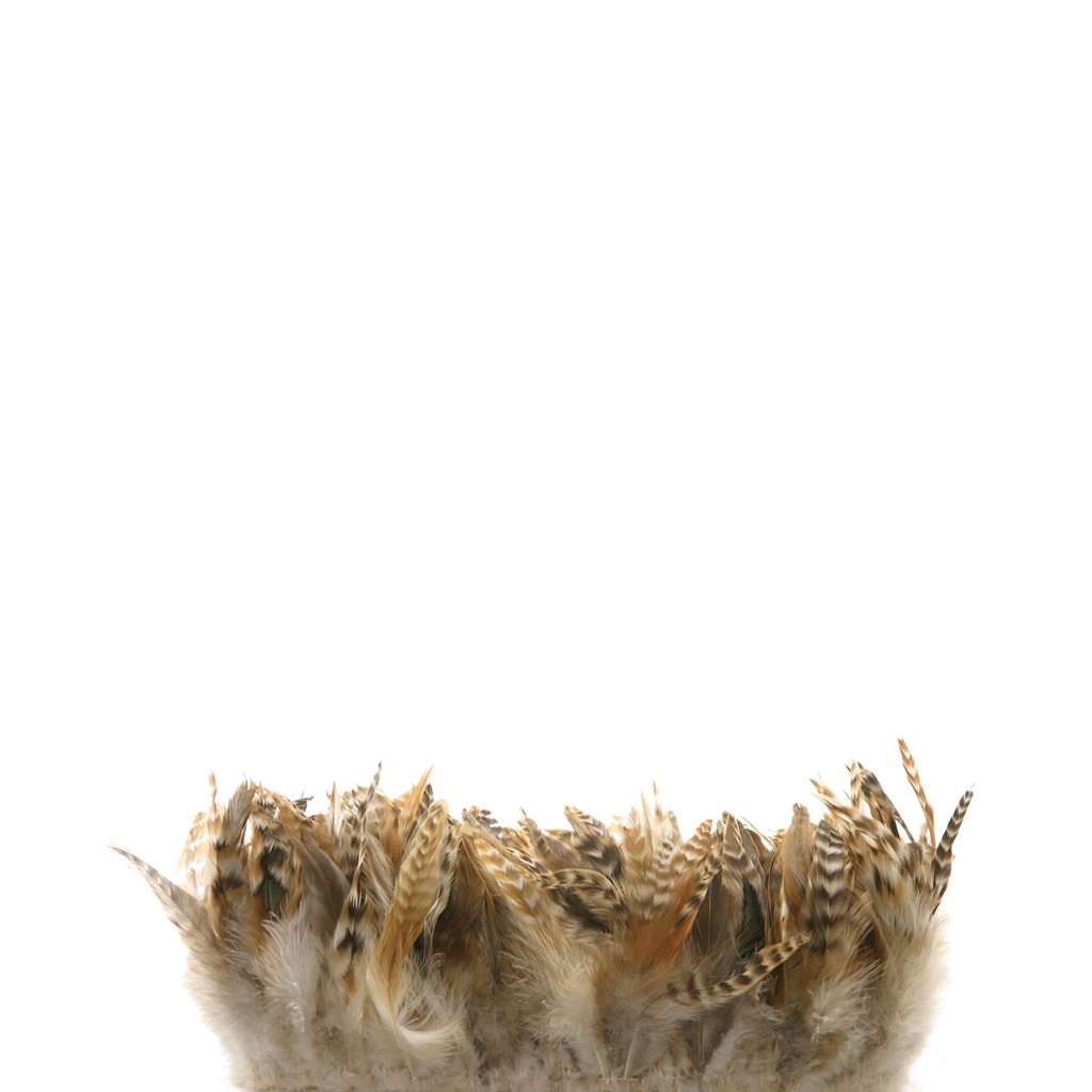 Rooster Schlappen - Red Chinchilla - 4 - 6"