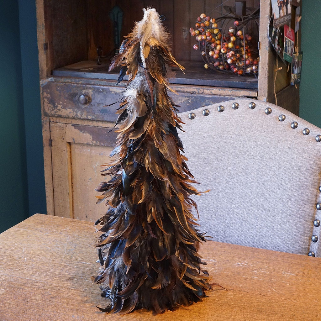 Natural Schlappen Feather Tree 24"